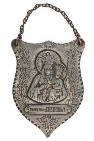 Ryngraf pamiątkowy- Matka Boska Częstochowska
