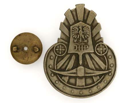 Emblemat na czapkę Junackie Hufce Pracy