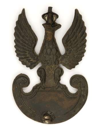 Orzeł wz. 39 z emaliowaną tarczą amazonek