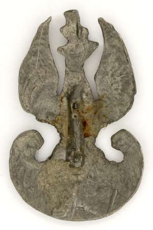 Orzeł odlewany na podstawie orła lotniczego z Francji (?)