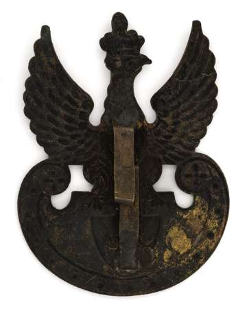 Orzeł projektu Czesława Jarnuszkiewicza, cyfra 1 na tarczce