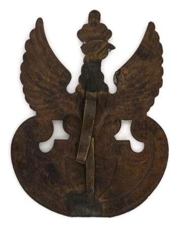 Orzeł projektu Czesława Jarnuszkiewicza, cyfra 7 na tarczce