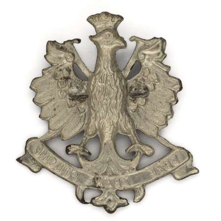 Orzeł z napisem "BOŻE ZBAW POLSKĘ"