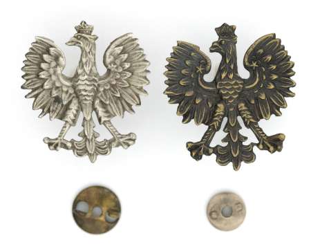 Zestaw 2 orłów wz. 27
