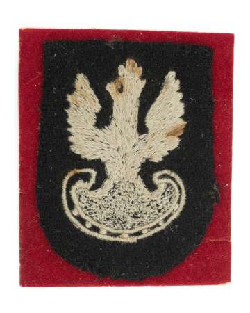 Orzeł haftowany ręcznie