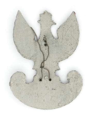 Orzeł wykonany ręcznie z aluminium, Ankona 1946, 3