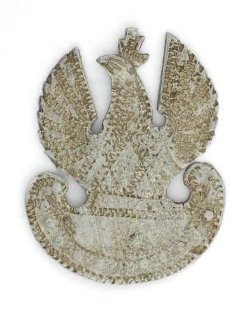 Orzeł wykonany ręcznie z aluminium