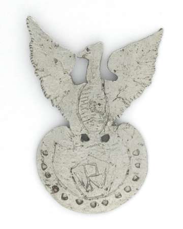 Orzeł wykonany ręcznie z aluminium