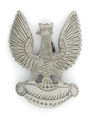 Orzeł wykonany ręcznie w oflagu w Murnau