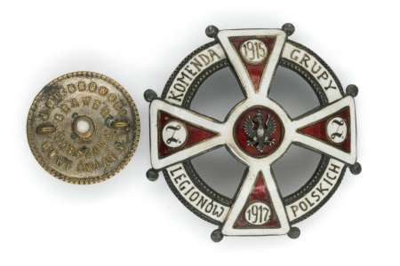 Odznaka Komenda Grupy Legionów Polskich 1915-1917