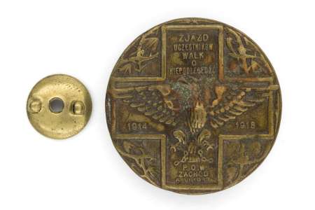 Odznaka pamiątkowa, Zjazd uczestników walk o niepodległość 1914-1918, POW Zachód 1937