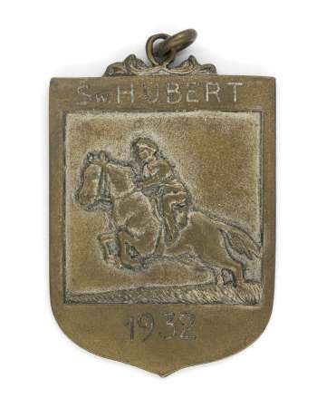 Żeton pamiątkowy Św, Hubert 1932