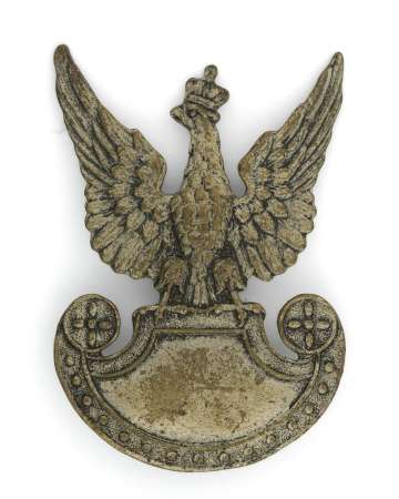 Orzeł wzór 19 o nietypowym rysunku (E.M. Unger Lwów ?)