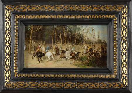 Miniatury - Sceny historyczne w stylu rokokowym