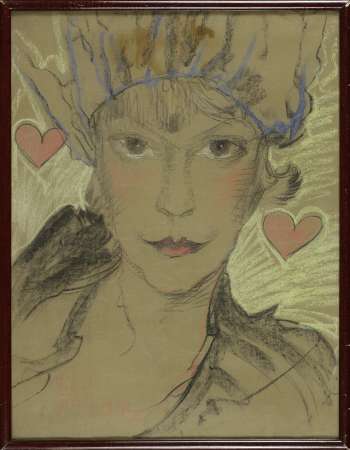 Portret Jadwigi Trembeckiej (Dama Kier), 1927