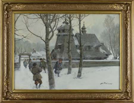 W drodze do kościoła