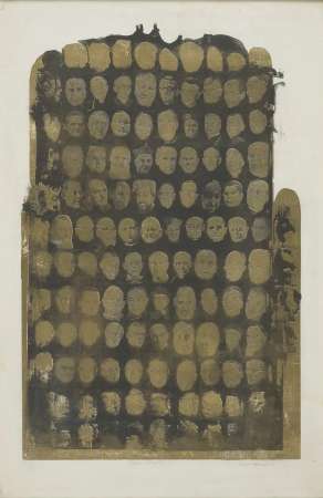 Litografia z kardynałami