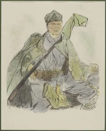 Z teki Legiony Polskie: W pełnym rynsztunku