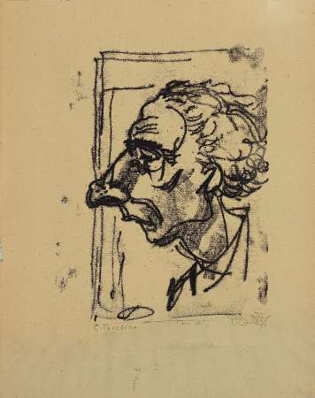 Karykatura - Stanisław Teisseyre (1905-1988), scenograf