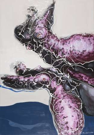 Kapelusze na wietrze, z cyklu Latawce