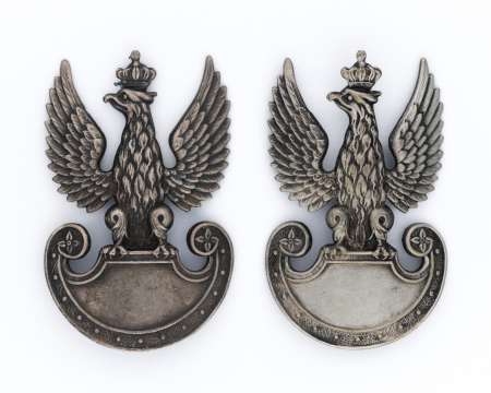 Zestaw 2 orłów wz. 39 firma Alavoine