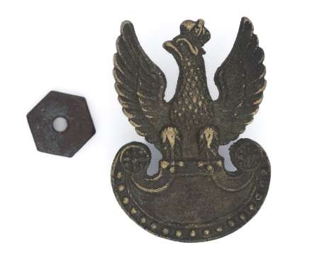 Orzeł odlewany na podstawie orła J.R Gaunt