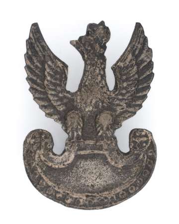 Orzeł odlewany w Iraku w 1943r