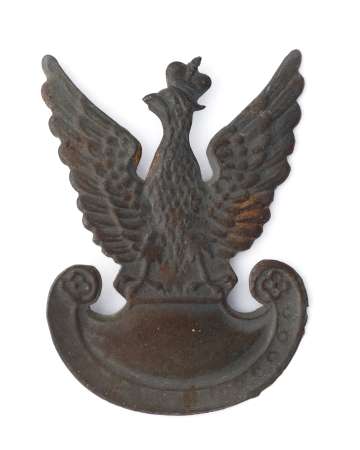 Orzeł wzór 19 produkcji okupacyjnej z matrycy przedwojennej