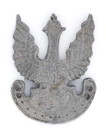 Orzeł wykonany ręcznie w obozie jenieckim Murnau(?)