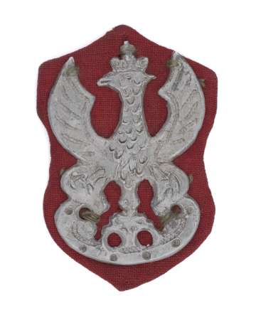 Orzeł wykonany ręcznie w obozie jenieckim Murnau(?)