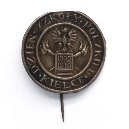 Odznaka pamiątkowa Dzień Szkoły Polskiej Kielce 1905-1916