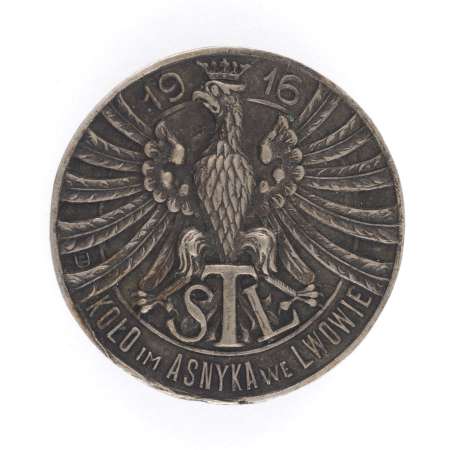 Odznaka STL Koło Asnyka we Lwowie 1916