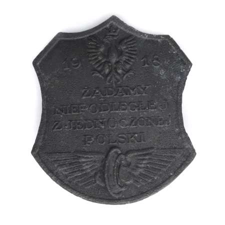 Odznaka Żądamy Niepodległej Zjednoczonej Polski 1918