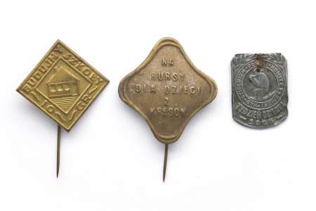 Zestaw 3 odznak