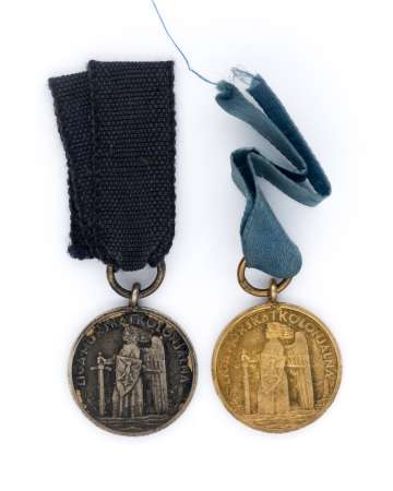 2 miniatury Liga Morska Kolonialna