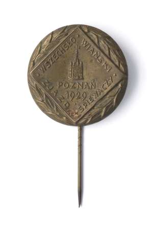 Odznaka pamiątkowa Wszechsłowiański Zjazd Śpiewaczy Poznań 1929