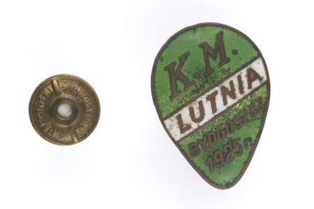 Odznaka K. M. LUTNIA Bydgoszcz 1925 r.