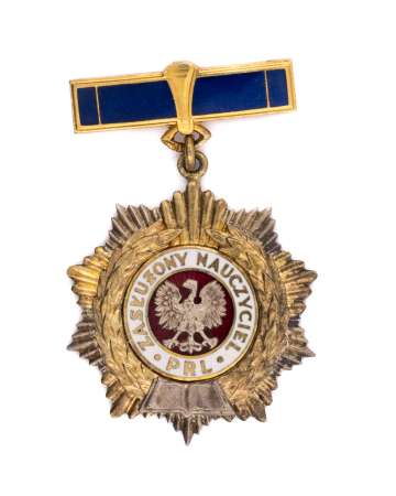 Odznaka Tytuł Honorowy Zasłużony Nauczyciel PRL