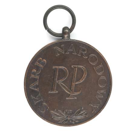 Brązowy Medal Za Zasługi Dla Skarbu Narodowego RP 1960