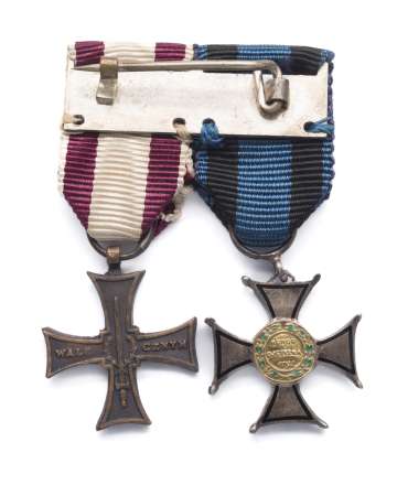 Zestaw 2 miniatur na szpandze