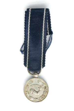 Miniatura medalu Polska Swemu Obrońcy - Medal Morski