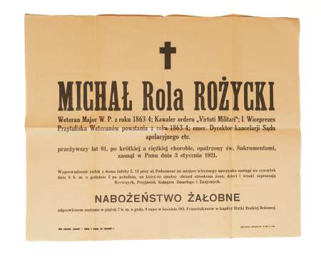 Odznaka Stowarzyszenie Weteranów Powstania 1863/64