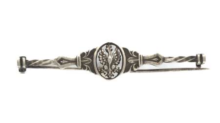 Brosza patriotyczna z orłem