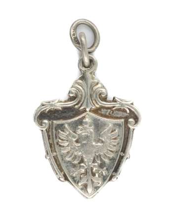 Wisior / zawieszka patriotyczna z orłem oraz herbem z okresu Powstania Styczniowego