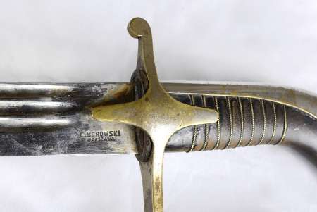 Szabla wz. 21/22 dla podoficerów kawalerii, piechoty i artylerii.