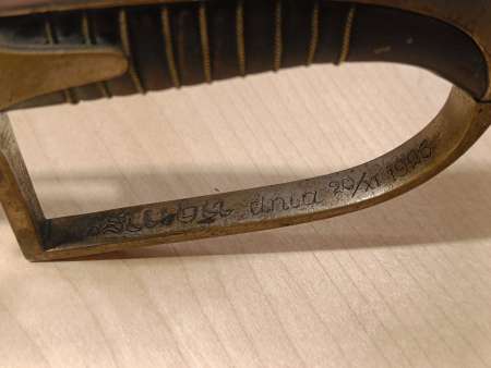 Szabla wz. 21/22 dla podoficerów kawalerii, piechoty i artylerii.