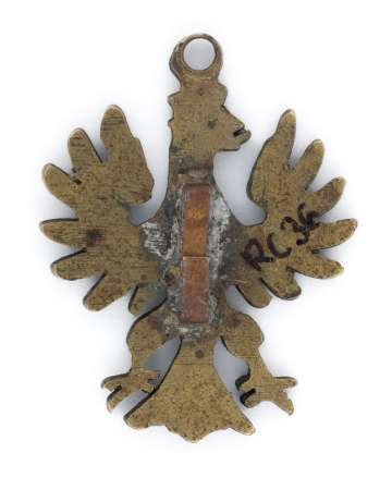 Orzeł Wojsko Polskie na Wschodzie noszony w postaci żetonu