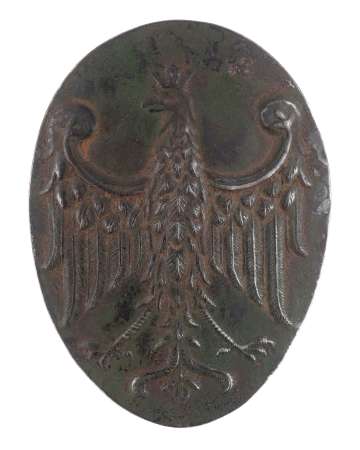 Orzeł emblemat na hełm dla pozostałych oddziałów (poza strzeleckimi), Armia Hallera