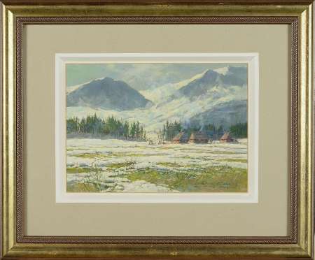 PEJZAŻ Z ZAKOPANEGO