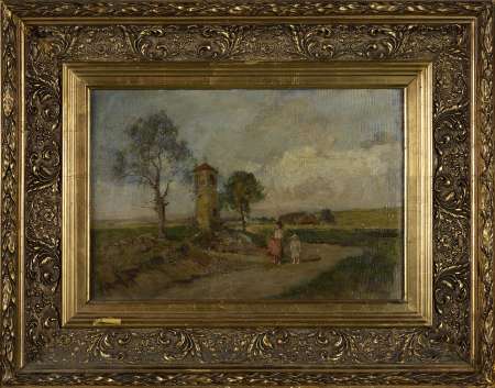 PEJZAŻ Z KAPLICZKĄ